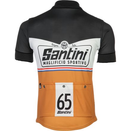 Santini - Wool Heritage Jersey - Short Sleeve - Men's