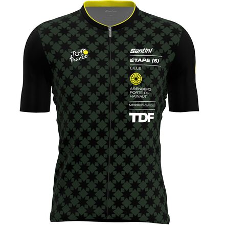 Santini - Tour de France Official Arenberg Cycling Jersey - Men's - Print