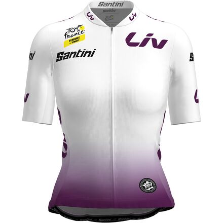 Santini - Tour de France Official Best Young Rider Jersey - Women's - Bianco