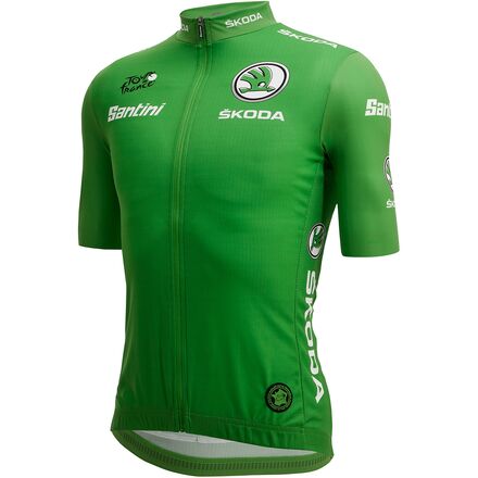 Santini - Tour de France Official Replica Best Sprinter Jersey - Men's - Verde