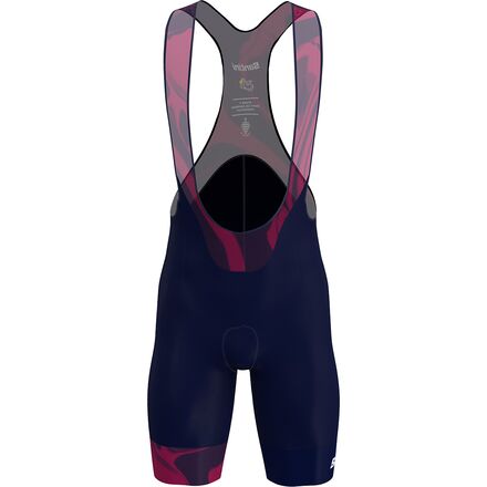 Santini - TDF 2023 Official Bordeaux Bib Shorts - Men's - Blu Nautica