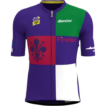 Santini - TDF Official Firenze Cycling Jersey - Men's - Print