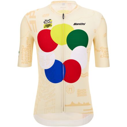 Santini - TDF Official Grand Depart Florence Cycling Jersey - Men's - Print