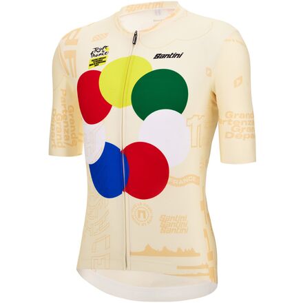Santini - TDF Official Grand Depart Florence Cycling Jersey - Men's