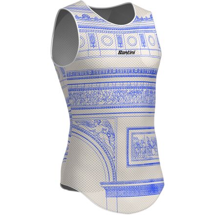 Santini - Tdf Arrivee Arc De Triomphe Sleeveless Baselayer - Men's