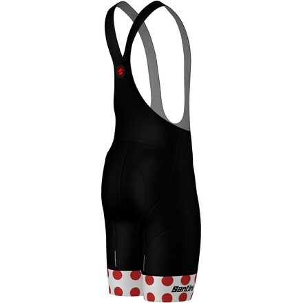 Santini - Tour de France Polka Dot Jersey Bib Short - Men's