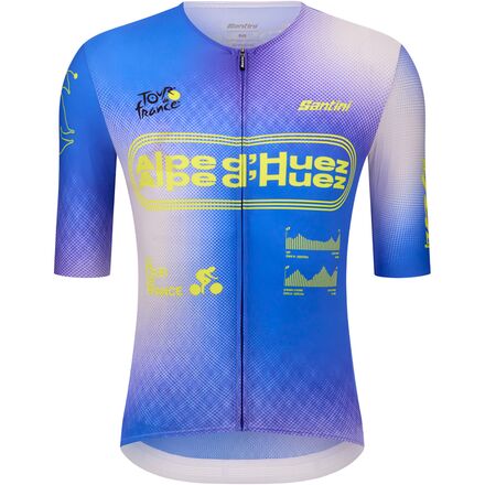 TDF Alpe D'Huez Short-Sleeve Jersey - Men's