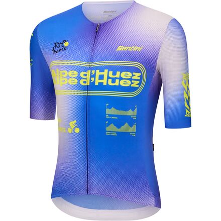 Santini - TDF Alpe D'Huez Short-Sleeve Jersey - Men's
