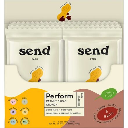 SEND Bars - Perform - 8-Pack
