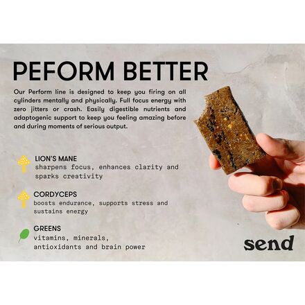 SEND Bars - Perform - 8-Pack