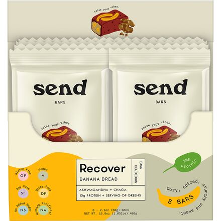 SEND Bars - Recover - 8-Pack