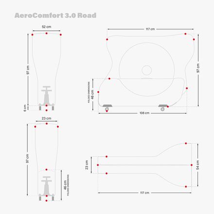 SciCon - Aerocomfort 3.0 TSA Exclusive Road Case