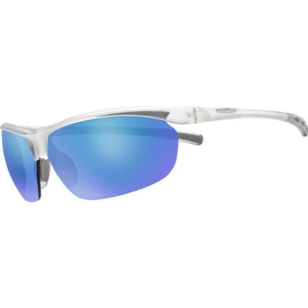 Suncloud Polarized Optics - Zephyr Polarized Sunglasses - Matte Crystal/Polar Blue Mirror