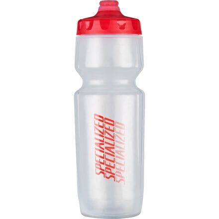 Specialized - Purist Hydroflo Bottle - Translucent/Red Diffuse