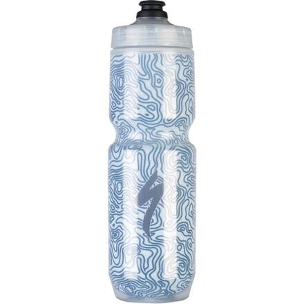 Specialized - Purist Insulated Chromatek MoFlo Bottle - Translucent/Blue Terrain