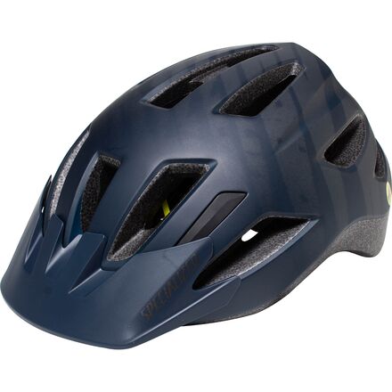 Specialized - Shuffle LED Standard Buckle Mips Helmet - Kids' - Satin Cast Blue Metallic Wild