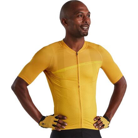 Specialized - SL Stripe Short-Sleeve Jersey - Men's - Brassy Yellow