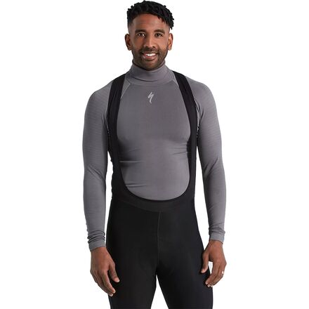 Specialized - Seamless Roll Neck Long-Sleeve Baselayer - Men's - Grey
