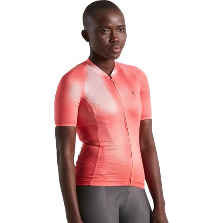 Specialized - SL Air Distortion Short-Sleeve Jersey - Women's - Vivid Coral