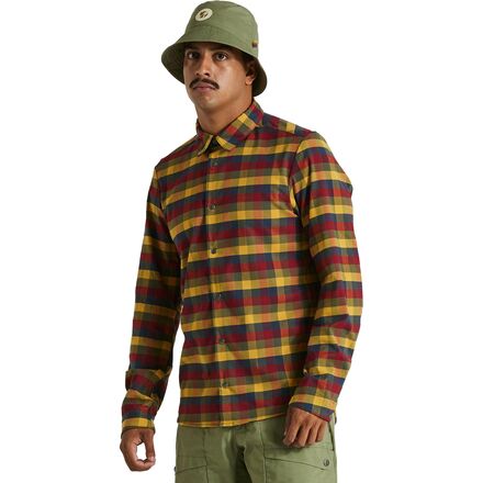 Specialized - x Fjallraven Rider's Long-Sleeve Flannel Shirt - Men's - Multi Flag Check