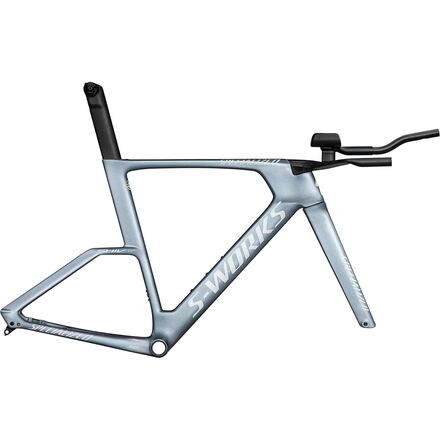 Specialized - S-Works Shiv TT Disc Frameset - Gloss Glacial Metallic/Red To Gold Pearl Fade