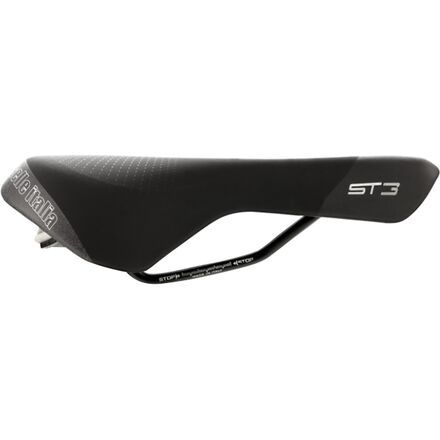 Selle Italia - ST 3 SuperFlow Saddle - Men's - Black, FeC Alloy