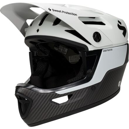 Sweet Protection - Arbitrator Mips Helmet - Bronco White/Natural Carbon