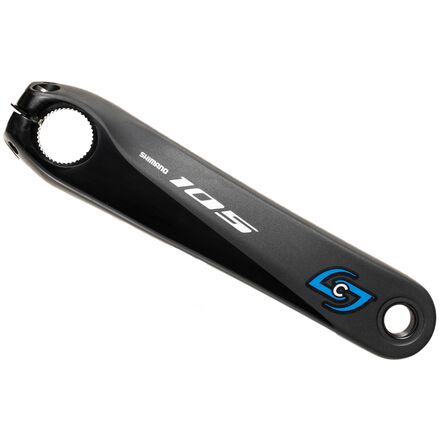Stages Cycling - Shimano 105 Gen 3 L Power Meter Crank Arm - Black