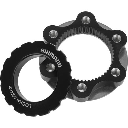 Shimano - Centerlock to 6-Bolt Rotor Adapter - Black