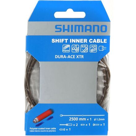 Shimano - Dura-Ace/XTR Inner Shift Cable - Polymer-Coated
