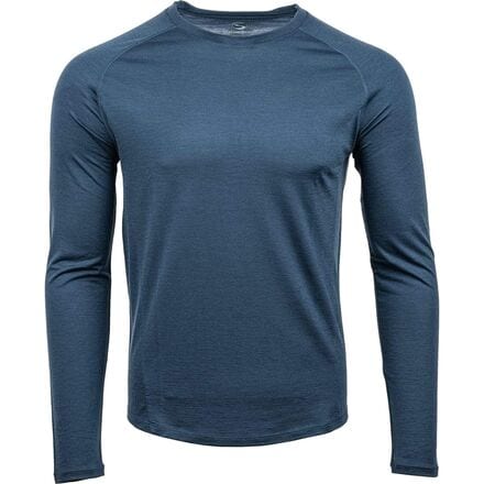 Showers Pass - Apex Merino Tech Long-Sleeve T-Shirt - Men's - Alpine Blue