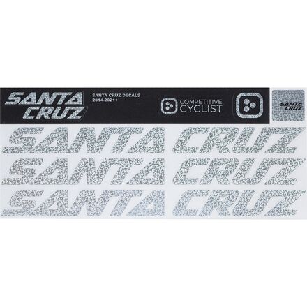Stikrd - Santa Cruz 2021+ Decal Kit - Glitter Bomb