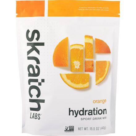 Skratch Labs - Sport Hydration Drink Mix - 20-Serving - Orange