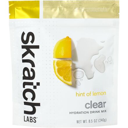 Skratch Labs - Clear Hydration Drink Mix - 16-Serving - Hint of Lemon