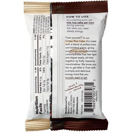 Skratch Labs - Crispy Rice Cake Sport Fuel - 8-Pack
