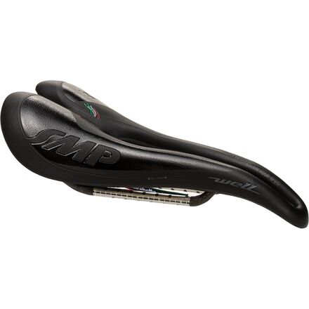 Selle SMP - Well-Gel with Carbon Rail Saddle - Black
