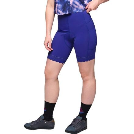 SHREDLY - Biker Cham Liner Short - Women's
