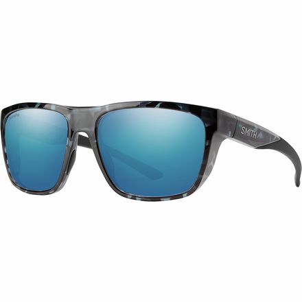 Smith - Barra ChromaPop Polarized Sunglasses - Black Ice Tort-Chromapop Polarized Blue Mirror