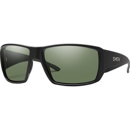 Smith - Guide's Choice Sunglasses - Matte Black/ChromaPop Polarized Gray Green