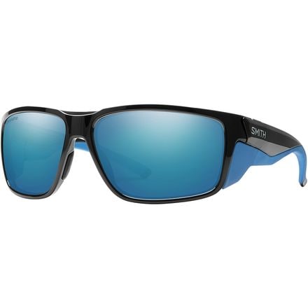 Smith - Freespool MAG ChromaPop Polarized Sunglasses - Black Imperial Blue/Polarized Blue Mirror