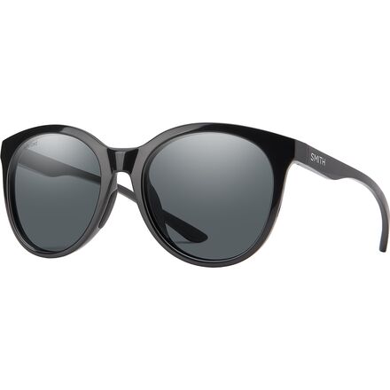 Smith - Bayside Polarized Sunglasses - Women's - Black/Polarized Gray
