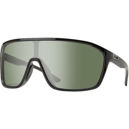 Smith - Boomtown ChromaPop Polarized Sunglasses - Black/ChromaPop Polarized Gray Green