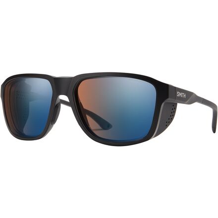 Smith - Embark ChromaPop Polarized Sunglasses - Matte Black/ChromaPop Glacier Photochromic Copper Blue Mirror