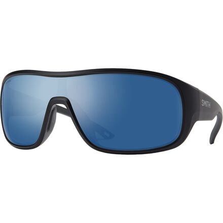 Smith - Spinner ChromaPop Polarized Sunglasses - Matte Black/ChromaPop Polarized Blue Mirror