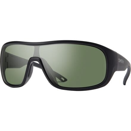 Smith - Spinner ChromaPop Polarized Sunglasses - Matte Black/ChromaPop Polarized Grey Green