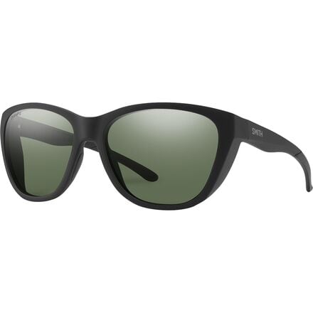 Smith - Shoal ChromaPop Polarized Sunglasses - Matte Black/ChromaPop Polar Gray Green