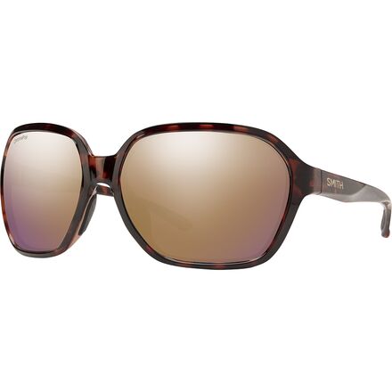 Smith - Whitney ChromaPop Polarized Sunglasses - Tortoise/ChromaPop Polar Rose Gold Mirror