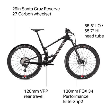 Santa Cruz Bicycles - Tallboy Carbon XT Reserve Mountain Bike