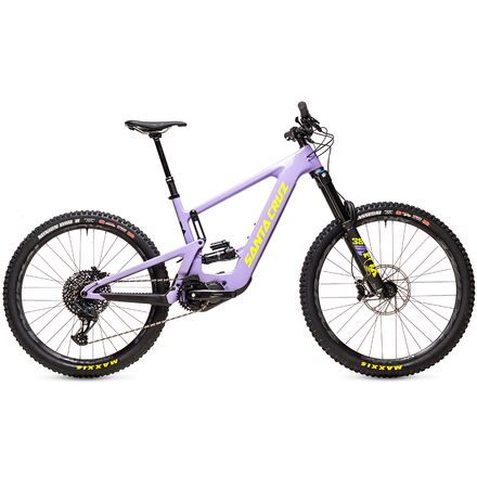 Santa Cruz Bicycles - Bullit Carbon CC MX S e-Bike - Gloss Lavender