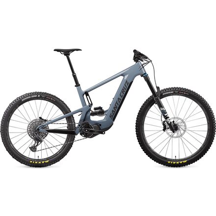 Santa Cruz Bicycles - Heckler MX Carbon S e-Bike - Maritime Grey